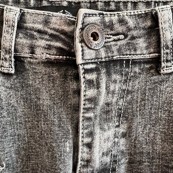 CR24 Distressed Gray Cargo Skinny Jeans - Size 30x30 - Picture 4 of 8